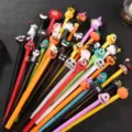 Collezione di penne gel colorate di Halloween con personaggi spaventosi - Serie di Penne Dritte di Halloween / 0.5mm