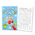 Pädagogisches Look & Find Suchbilderbuch für Kinder mit bunten Cover und tollen Ausmalseiten - 观察与寻找(LHL49)