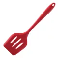 Espátula ranurada de silicona roja resistente al calor para cocina antiadherente - Espátula / Rojo