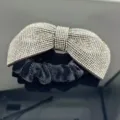 Accessoire de cheveux nœud papillon en strass brillants, pince élégante pour femme chic. - Chouchou Nœud Diamant n°3 Classique