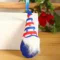 American Independence Day Gnome Ornament Patriotic Red White Blue Star Hanging Decor - 5*20 / White Beard Stripes