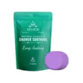 EELHOE Dusch-Soothing Tabletten für emotionale Regulierung und Entspannung, 6 Stück lila Badebomben. - 6 Stück