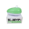 Brosse de bain pour animal de compagnie peigne de massage shampooing chien chat vert pratique - Brosse de bain verte pour shampoing