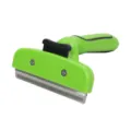 Green black pet grooming comb for dogs cats deshedding undercoat removal tool variant 1pc - 956 / Large Dematting Rake
