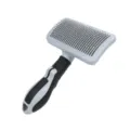 Professional pet slicker brush for dogs and cats, ergonomic grip for easy grooming and mat removal. - Large Deshedding Tools