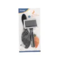 Set di spazzole per toelettatura animali con cardatore e giocattolo carota per cani e gatti. - Set Carote