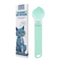 Alimentador deslizante verde para gatos y perros con caja de embalaje original incluida. - Púrpura