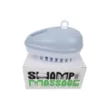 Brosse de massage pour shampoing pour animaux avec distributeur, poils en silicone pour chats. - Brosse de bain bleue pour shampoing