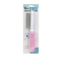 Pink handle pet steel teeth needle comb for cats and dogs daily grooming and coat care. - 951 / Pink 37-Tooth Single-Sided Steel Comb
