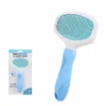 Blue pet slicker brush with 13mm pins, anti-slip handle, ideal for cats and dogs grooming. - 951 / Large Blue Slicker Brushes