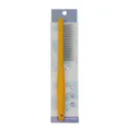 Yellow handle pet flea comb with fine metal teeth for dog grooming and floating hair removal. - 902 / Yellow 61-Teeth Staggered Needle Comb