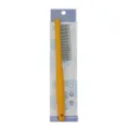 Pet hair removal comb with yellow handle, professional grooming tool for dogs and cats. - 902 / Yellow 62-Teeth Staggered Needle Comb