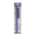Purple pet hair removal comb with stainless steel teeth for dogs and cats grooming. - 902 / Purple 62-Teeth Staggered Needle Comb