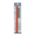 Professional pet hair removal comb with metal teeth and ergonomic orange handle for grooming dogs. - 902 / Rose Red 62-Teeth Staggered Needle Comb