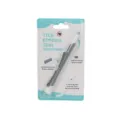Pet tick removal tool pen for dogs and cats, easy flea and bug catcher variant style. - Gray