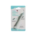 Professional pet tick removal tool pen for dogs and cats anti-slip design safe and easy - Olive Green