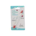 Portable pet tick removal pen for dogs and cats, easy flea and lice catcher tool. - Red