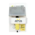 Pet grooming slicker comb with yellow silicone handle and stainless steel pins for dogs cats. - Model 909 / Yellow