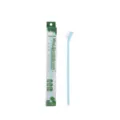 Mini pet toothbrush single head light blue for small cats and dogs oral care and cleaning - Single PVC Box Packaging / Light Blue