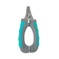 Grey and cyan pet nail clipper, professional dog and cat nail trimmer for grooming. - Blue Gray