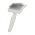 Eco-friendly wheat straw pet slicker brush for dogs and cats, gentle grooming and detangling tool. - 20mm Pin Slicker Brushes