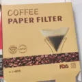 Papier filtre à café en V boîte de 40pcs filtre verseur pour 1-4 tasses pulpe de bois - Filtres à café V02 naturels (Lot de 40)