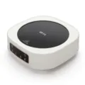 Mini ηλεκτρική κεραμική εστία 800W οικιακός θερμαντήρας τσαγιού και γυάλινη πλάκα - 1300W / Λευκό