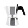 Κλασική Ιταλική Moka Pot Καφετιέρα Εσπρέσο 120ml από Ανθεκτικό Αλουμίνιο σε Ασημί Χρώμα - 120ML / Κλασικό Ασημί