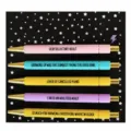 Adult theme funny quote ballpoint pens set 5 pcs colorful click pens office stationery - Adulthood