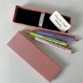 3 pieces metal ballpoint pen gift set graduation present glitter click pens with box - Graduation Season