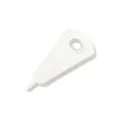 Apribottiglie e apribarattoli bianco multifunzionale con impugnatura ergonomica antiscivolo. - Bianco