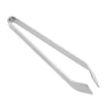 Stainless steel hair plucking tweezers for kitchen, durable pig feather clip tool variant. - Slanted Fish Bone Tweezers (Bagged)