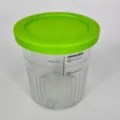 Replacement ice cream pint container cup compatible with Ninja Creami NC500 series. - Green