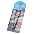 Stainless steel fish bone tweezers, kitchen hair plucking clip for chicken duck pig hair removal. - Slanted Fish Bone Tweezers (Card Packed)