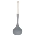 Louche a soupe en silicone durable avec poignee ergonomique pour casseroles anti-adhesives. - Louche à soupe (Manche en plastique)