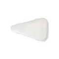 Transparent plastic triangular storage box for cake or pizza slice, compact food container. - Storage Box / Triangle