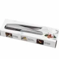 Stainless steel garlic press heavy duty kitchen tool for easy garlic mincing and peeling. - 304 Garlic Press (Color Box)