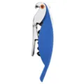 Ouvre-bouteille perroquet en forme de oiseau, acier inoxydable et poignée plastique bleue. - Style 1 Bleu
