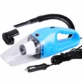 Handheld car vacuum cleaner 120W powerful wet dry auto vacuum with long cord and attachments - HEPA Model / Blue