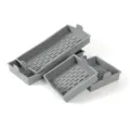 Set di stampi da forno in silicone grigio resistenti al calore per cucina 4 pezzi - Four-Piece Set / Grigio