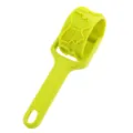 Rouleau à pâtisserie en plastique vert pour biscuits avec motif nœud pour cuisine. - Modèle papillon (roulette) / Jaune-vert