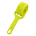 Green silicone pastry rolling cutter with Christmas tree pattern for baking cookies and pastry dough - Christmas Tree Style (Roller Cutter) / Yellow-Green