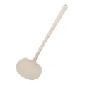 Silicone mushroom spatula, heat-resistant non-stick cooking spoon, kitchen utensil beige. - S / Cream