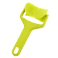 Green plastic cookie dough roller pastry cutter baking tool pastry lattice roller tool - Semicircle Style (Roller Cutter) / Yellow-Green