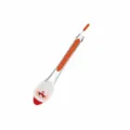 Pinza per alimenti in silicone di Natale in acciaio inossidabile barbecue 20.8 cm - Babbo Natale con barba da 7 pollici