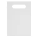 White plastic cutting board variant, kitchen chopping board with handle hole, durable kitchen tool. - White 170g
