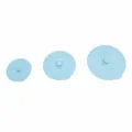 Silikon Deckel Set frischehalten Hauben schuessel abdeckung kuechenhelfer silikon - Durchmesser 15cm / Blau