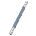 Mattarello in silicone per uso alimentare con anima in acciaio antiscivolo da cucina. - Blu marina (grande)