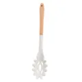 Mestolo per Pasta in Silicone con Manico in Legno, Utensile da Cucina per Spaghetti - Zampa Rosa