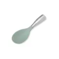 Cucchiaio da riso in silicone verde con manico cavo in acciaio inossidabile cucina. - Manico 430 / Verde